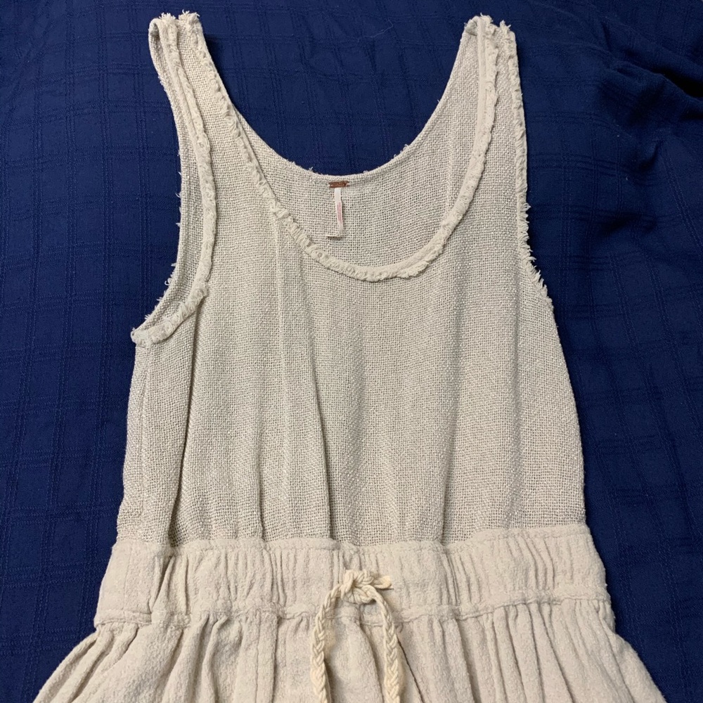Free People cotton &viscose maxi dress size m